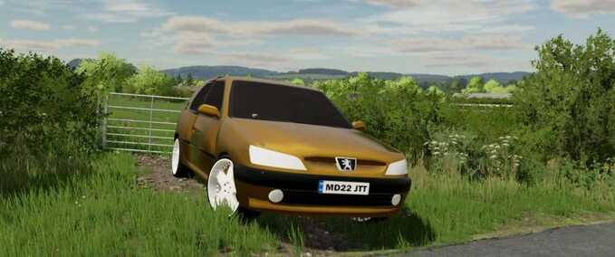 Cars Peugeot 306 Farming Simulator mod