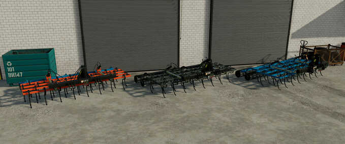 Cultivators & Harrows Lizard Kamer 4032 Cultivator Farming Simulator mod