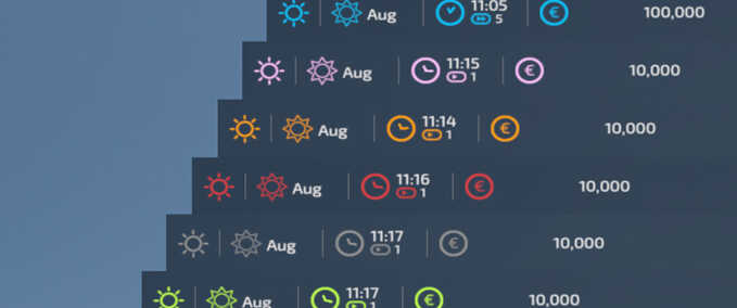 Gameplay Hud Einfärben Landwirtschafts Simulator mod