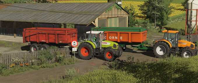 Trailers Brimont & Corne Tipper Pack Farming Simulator mod