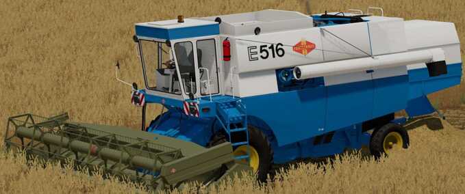 Combines & Excavators Fortschritt E512 & E516 Farming Simulator mod