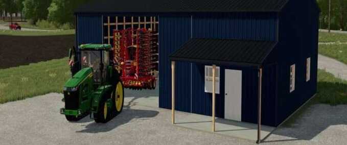 Placeable Objects 40x60 Shed with Porch Farming Simulator mod