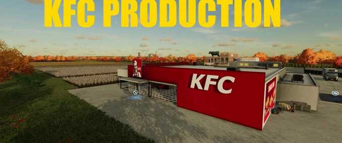 Factories KFC PRODUCTION Farming Simulator mod