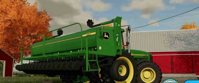 Seeders John Deere 1520, 3 points hitch seeder Farming Simulator mod