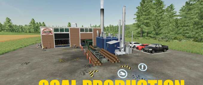 Factories Coal Production Farming Simulator mod