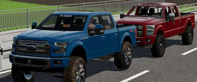 PKWs 2016 Ford F-150 & F-350 Landwirtschafts Simulator mod