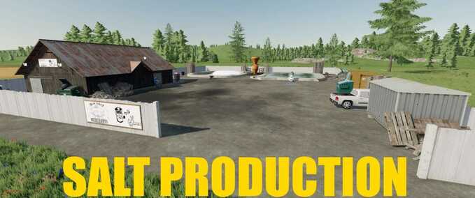 Factories SALT PRODUCTION Farming Simulator mod