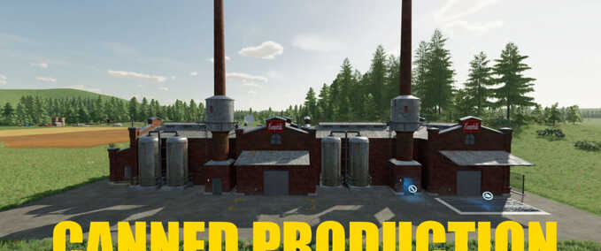 Factories Canned Production Farming Simulator mod