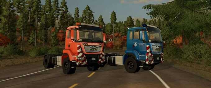 Trucks MAN TGS 18.500 Pack Farming Simulator mod