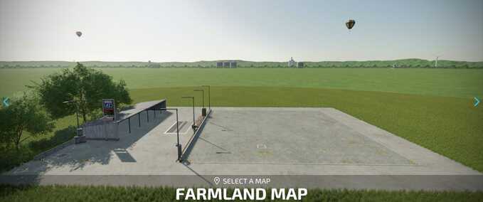 Maps Farmland Karte Landwirtschafts Simulator mod