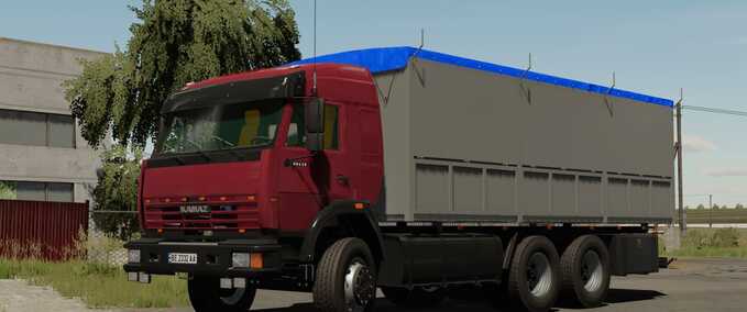 Trucks KAMAZ LAYNER UA Farming Simulator mod