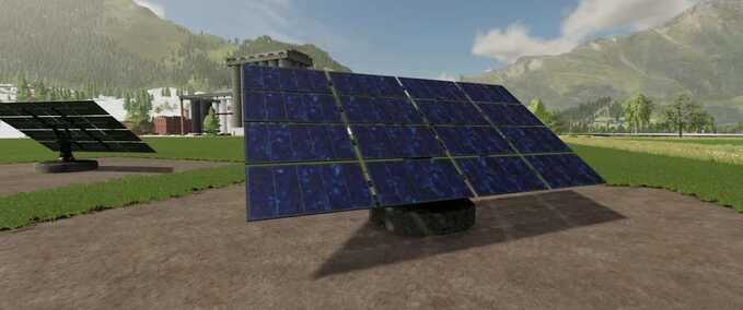 Buildings Solar Panel Farming Simulator mod