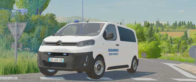 Citroën Jumpy Gendarmerie Cynophile Mod Image