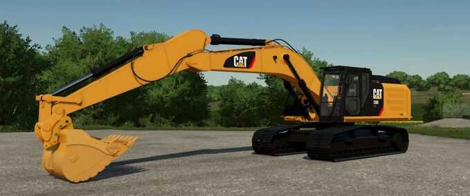 Exevators Caterpillar 340F L Farming Simulator mod