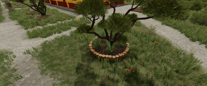 Decoration Garden Decoration Farming Simulator mod