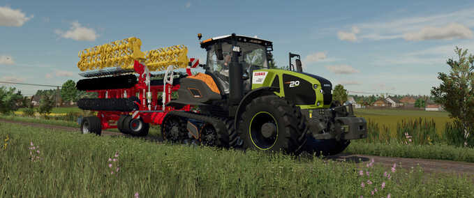 Traktoren CLAAS AXION 930-960 TERRA TRAC Landwirtschafts Simulator mod