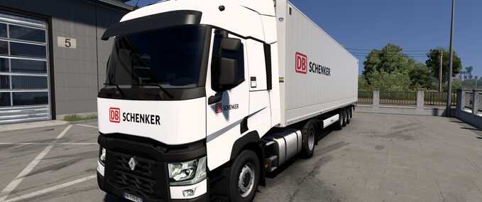 Renault DB Schenker Renault T Eurotruck Simulator mod