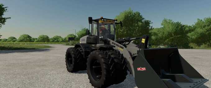 New Holland New Holland 240D Grey Edition Lader Landwirtschafts Simulator mod