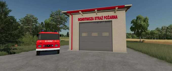 Buildings Fire Station Farming Simulator mod