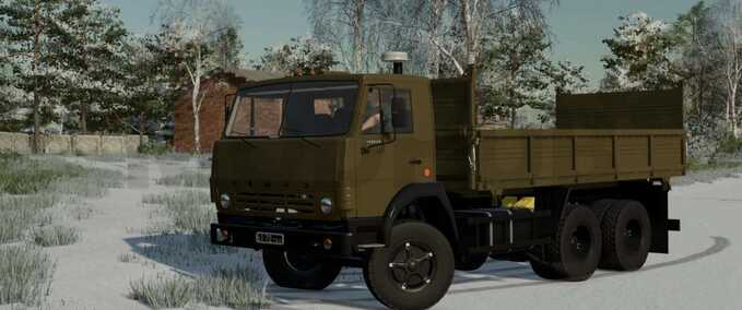 Trucks KAMAZ-55102 Farming Simulator mod