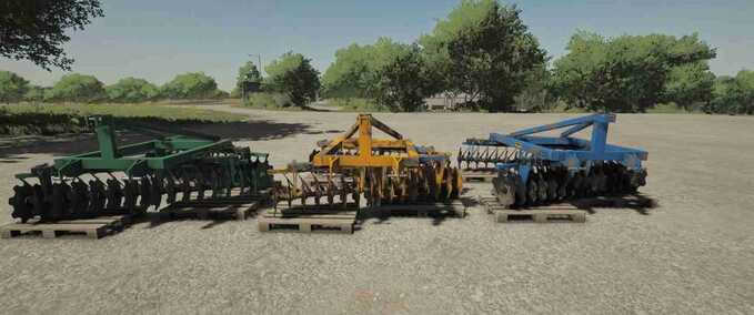 Disc Harrows OLT Lastin Rep 28/32 Disc Harrow Farming Simulator mod