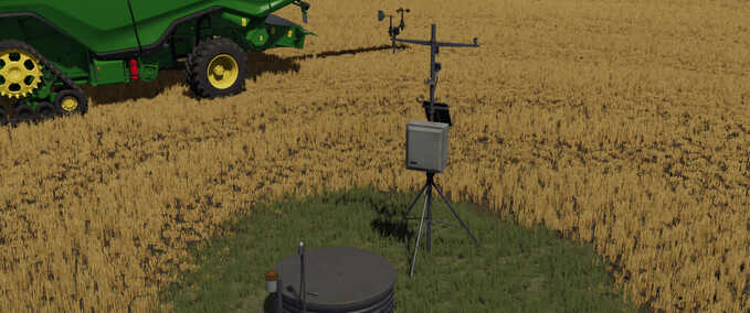 Dekoration Feldwetterstation Landwirtschafts Simulator mod