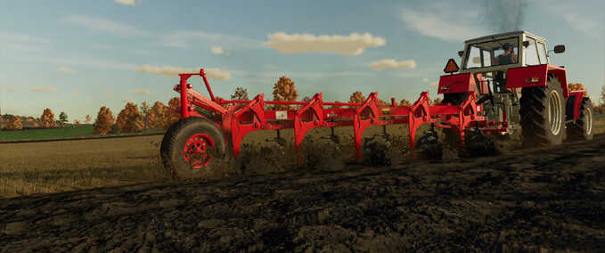 Ploughs Case IH-735 Vari-Width Plow Pack Farming Simulator mod