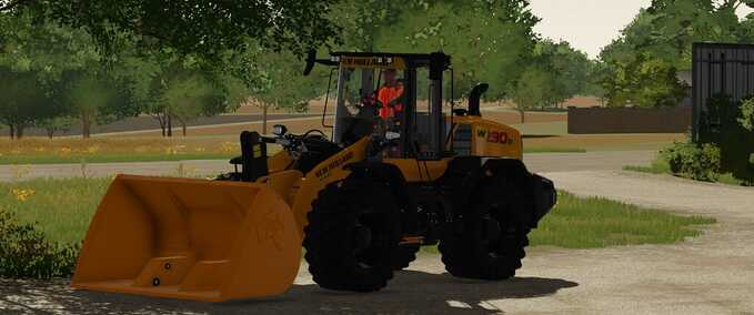 Exevators New Holland W190D Farming Simulator mod