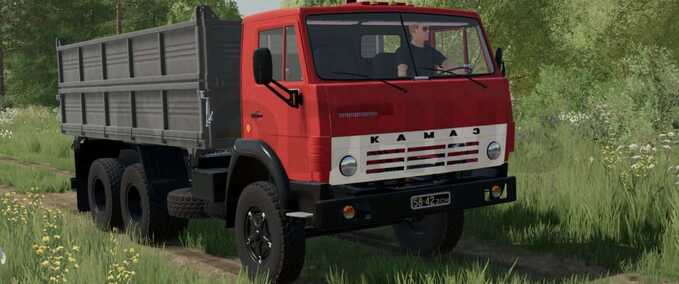 LKWs Kamaz 55102 Landwirtschafts Simulator mod