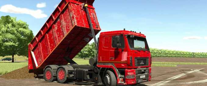 Trucks MAZ 6501 Dump Truck Farming Simulator mod