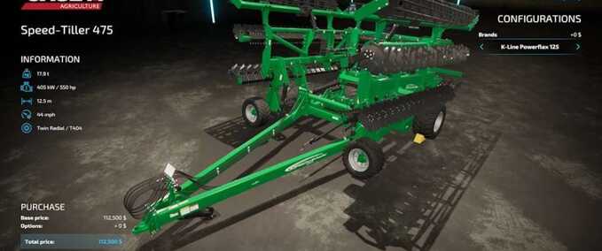 Case 475 Speed Tiller Mod Image