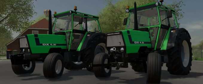 Tractors Deutz Fahr DX 4.30 – 4.70 Farming Simulator mod