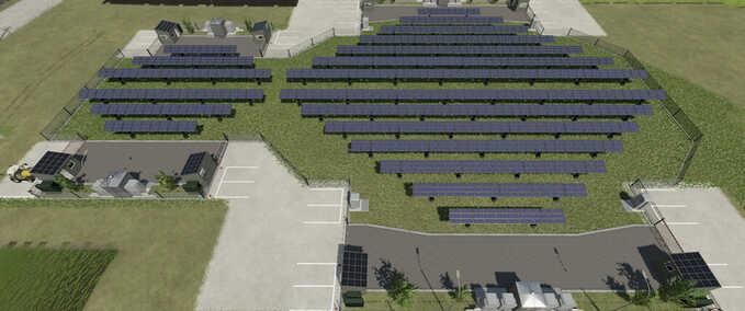 Buildings Solar Farms Lizard Farming Simulator mod