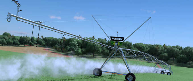 Sprayers Fockink Irrigation Pivot Farming Simulator mod