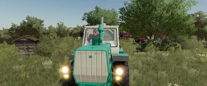 Trailers HTZ-150K-03 Farming Simulator mod