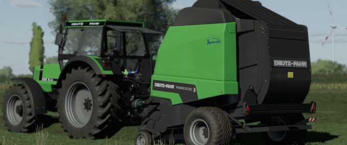 Pressen Deutz Fahr Varimaster Landwirtschafts Simulator mod