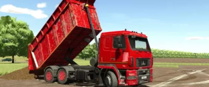 LKWs MAZ-6501 Dump Landwirtschafts Simulator mod