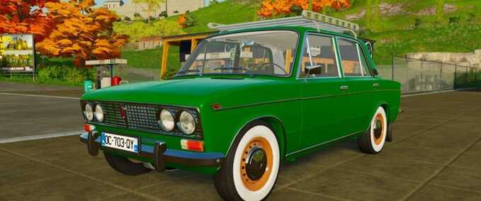 Cars LADA Vaz 2103 Farming Simulator mod