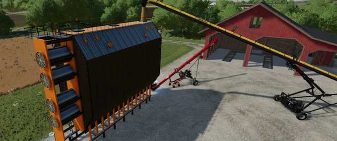 Placeable Objects Grain Dryer Farming Simulator mod