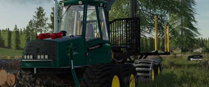 Forstwirtschaft Timberjack 1410D Breite Koje Landwirtschafts Simulator mod