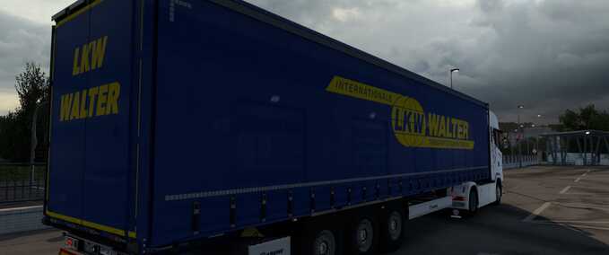 Trailer LKW Walter Trailer Skin Eurotruck Simulator mod