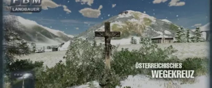 Decoration Austrian Wayside Cross Farming Simulator mod