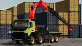 Volvo FMX Truck with Palfinger Crane Mod Thumbnail