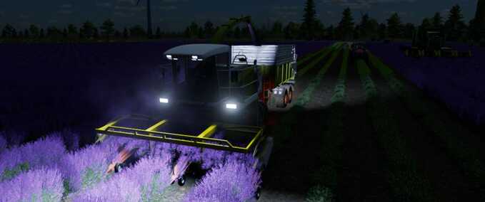 Cutters CLAAS Lavender Header Bar Farming Simulator mod