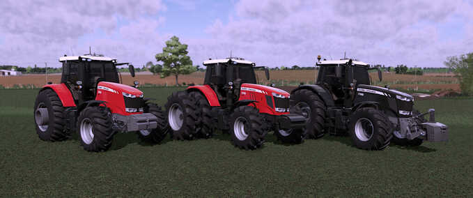 Traktoren Massey Ferguson 7700 Südamerika-Serie Landwirtschafts Simulator mod