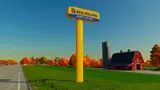 Placeable New Holland Dealer Signboard Mod Thumbnail