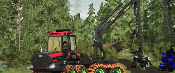 Forestry Ponsse Logging Harvesters Pack Farming Simulator mod