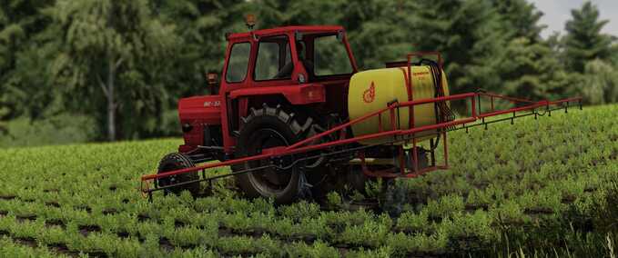 Dünger & Spritzen Agromehanika AGS330 Landwirtschafts Simulator mod