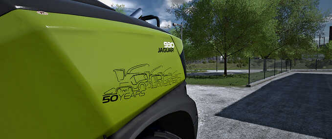 Claas Jaguar Pack 50 Years Edition Mod Image