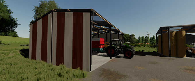 Hangar-Paket Aus Metall Mod Image